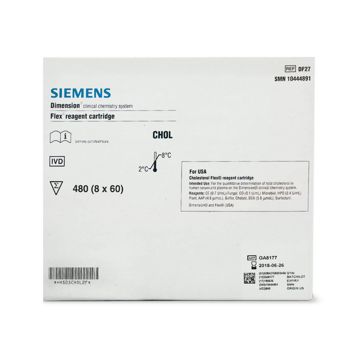 CHOLESTEROL 1X480 TEST