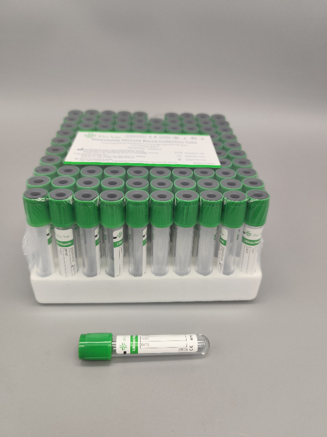 ΣΩΛ. PROVAC 13x75mm LITHIUM HEPARIN 2ml GREEN