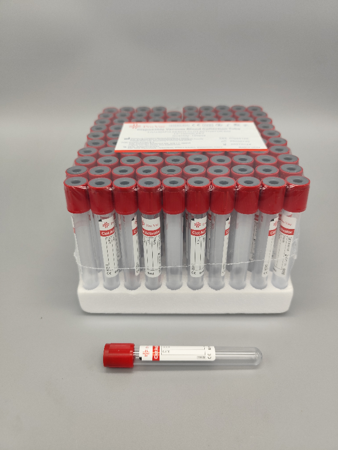 ΣΩΛ. PROVAC 16x100mm SERUM CLOT ACTIVATOR 10ml  RED