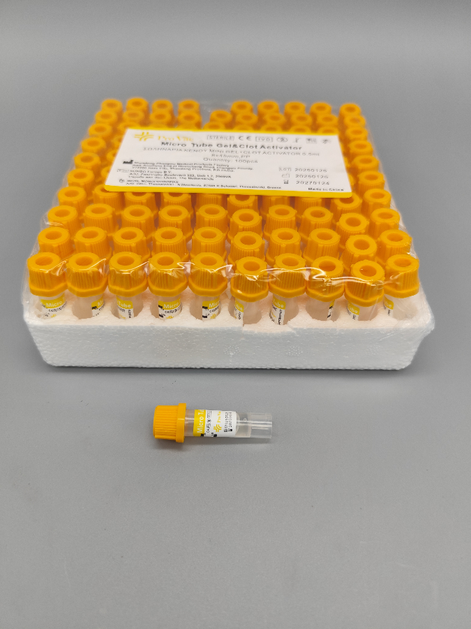 ΣΩΛ. PROVAC 8x45mm MINI GEL + CLOT ACTIVATOR 0.5ml YELLOW