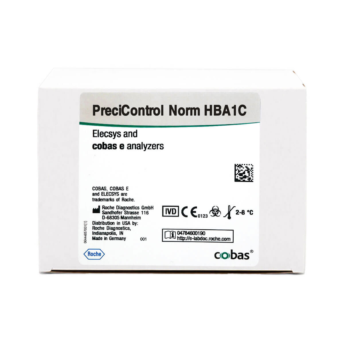 HBA1C PRECICONTROL NORM 4X1ML