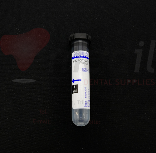 ΣΩΛΗΝΑΡΙΑ TAPVAL NC CITRATE-3Na ESR 1ml 50PCS-100PCS ΜΑΥΡΑ