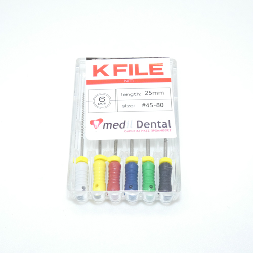 K FILES L25 NiTi No45-80 (PER)