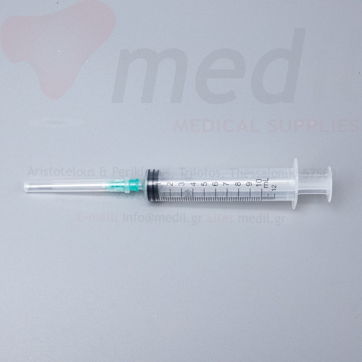 ΣΥΡΙΓΓΑ ELMED 10ml 21Gx1'1/2 