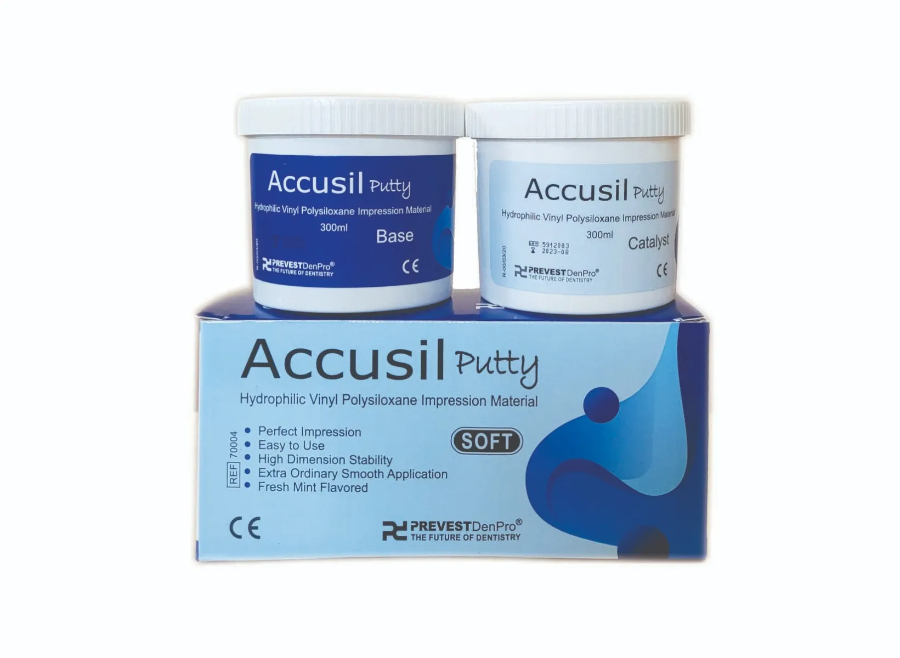 ACCUSIL PUTTY (70004) 300ml Βάση & 300ml Καταλύτης