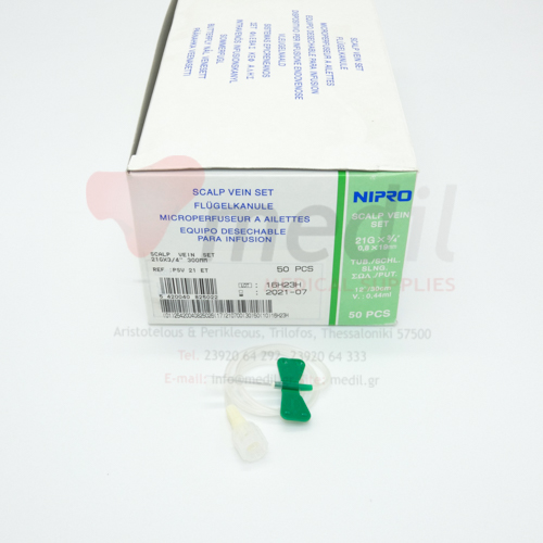 ΠΕΤΑΛΟΥΔΕΣ 21G x 3/4 NIPRO
