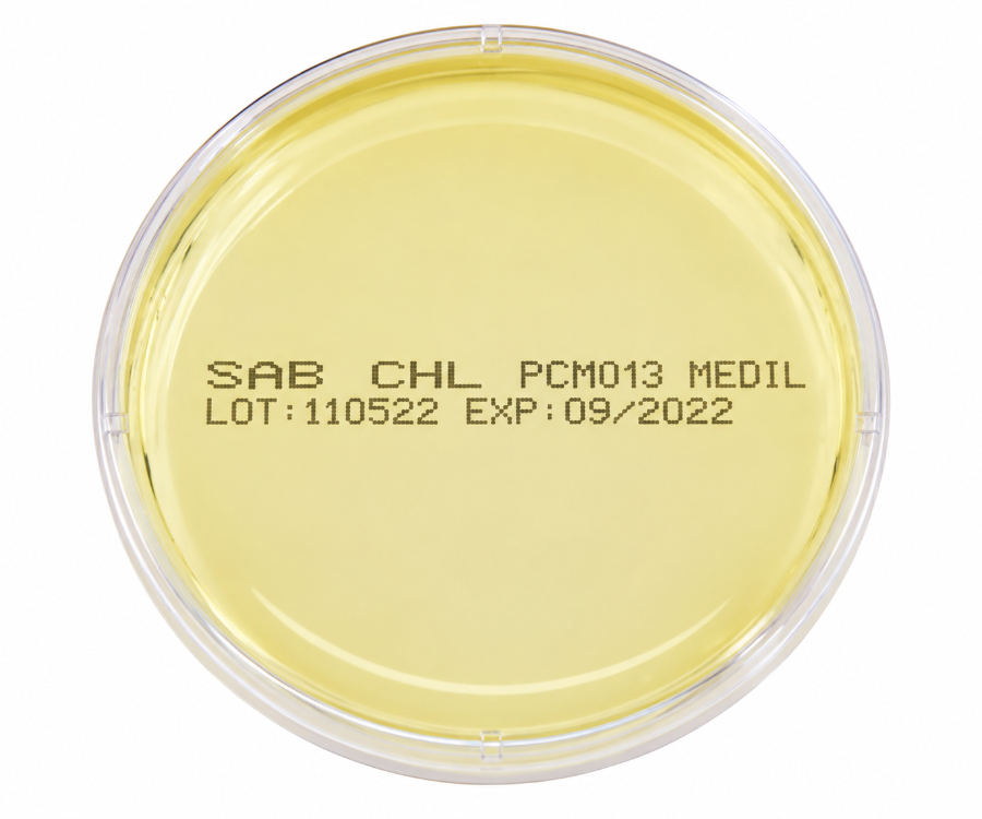 SABOURAUD AGAR +CHLORAPHENICOL 90mm