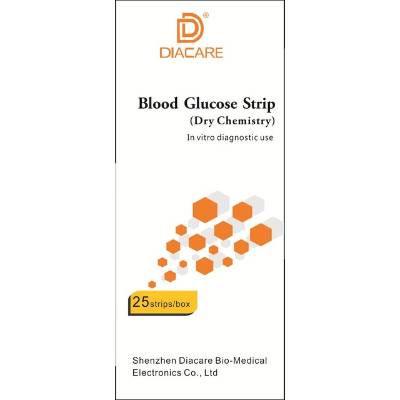 GLUCOSE BLOOD 25 STRIP TEST 