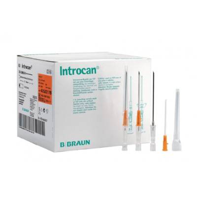 ΦΛΕΒΟΚΑΘΕΤΗΡΕΣ INTROCAN 22G Μπλέ (50Τ)