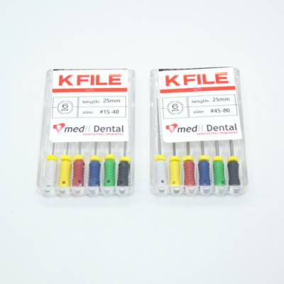 K-FILES 25mm NiTi (MEDIL DENTAL)