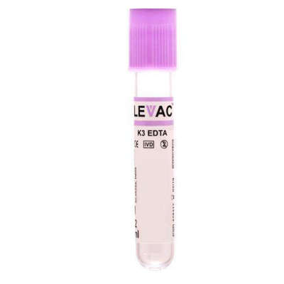 ΣΩΛ. ΚΕΝΟΥ LEVAC Κ3EDTA 2ml (ΜΩΒ) (LV-11022)