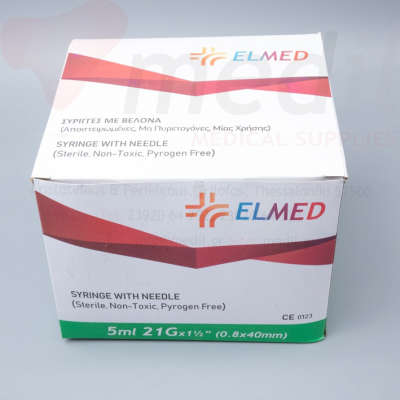 ΣΥΡΙΓΓΑ ELMED 5ml 21G