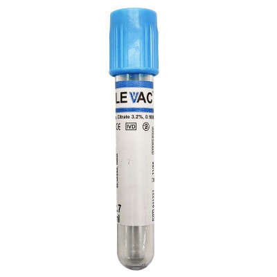 ΣΩΛ. ΚΕΝΟΥ LEVAC NC 1,8ml Coag.3,2% Sod.Citr.(ΓΑΛΑΖΙΑ) (LV-11052)